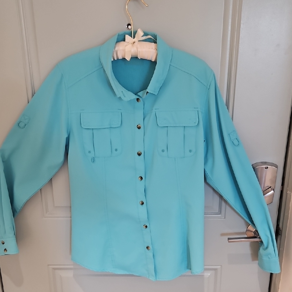 Gander Mountain Guide Series Teal Utility Shirt